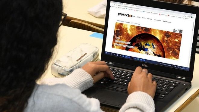 Proxector alcanza más de 2.000 vídeos educativos en gallego