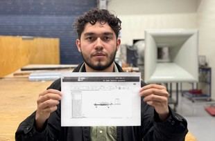 Estudiante desarrolla aeronave híbrida para mejorar riego agrícola