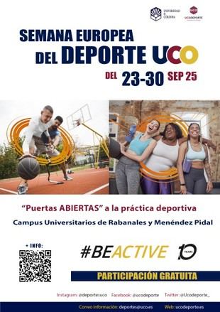 Semana Europea del Deporte 2025: UCO abre sus puertas a la práctica deportiva gratuita