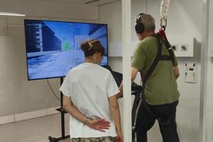 La Universitat de Lleida utiliza realidad virtual para mejorar el equilibrio en pacientes con Parkinson