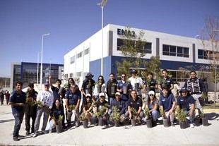 Estudiantes de la BUAP realizan jornada de arborización en CU2