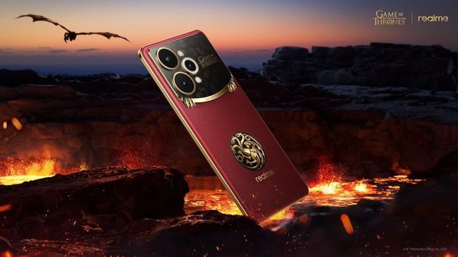 realme lanza un smartphone edición limitada inspirado en Juego de Tronos