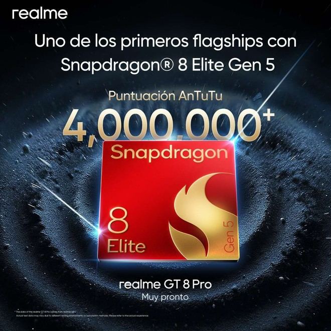 realme lanza el GT 8 Pro, un smartphone pionero con Snapdragon 8 Elite Gen 5