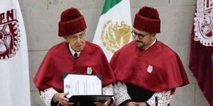 Cuauhtémoc Cárdenas recibe Doctorado Honoris Causa del IPN