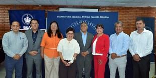 Lilia Cedillo toma protesta a nueva directora de la prepa "Enrique Cabrera Barroso"