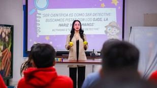 Jóvenes aprenden sobre seguridad alimentaria en conferencia científica