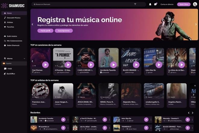 SGAE y Shamusic se unen para impulsar a los autores musicales emergentes