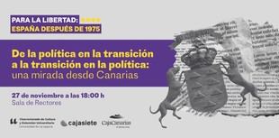 Diálogo sobre la Transición en Canarias en la Universidad de La Laguna
