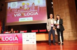 Sara Landeras, galardonada con el Premio Viróloga Junior por la Sociedad Española de Virología