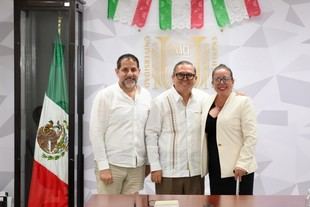 Rector de la UNACH se reúne con la astronauta chiapaneca Lorena Rojas