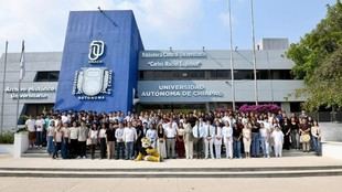 Rector de la UNACH se reúne con estudiantes líderes universitarios