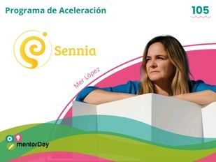 Sennia IA de Mer López se corona en el Programa de Aceleración mentorDay 105