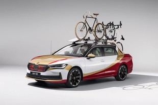 Škoda L&K 130: Estudiantes crean un vehículo de apoyo para carreras ciclistas en homenaje a los 130 años de la marca
