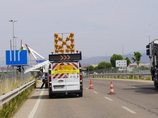 Solo un 10% de los conductores respeta la velocidad en obras viales