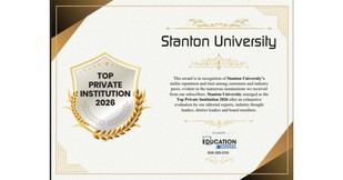 Stanton University se destaca como la mejor institución privada para 2026