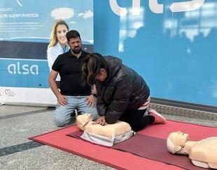 Talleres gratuitos de reanimación cardiopulmonar en la Estación de León
