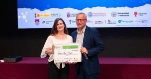 Tania Payo Serafín gana el concurso Tres Minutos Tesis en Burgos