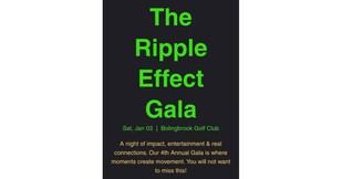 Regresa la Gala Ripple Effect el 3 de enero para inspirar y conectar a la comunidad