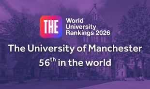 La Universidad de Manchester ocupa el puesto 56 en el ranking mundial de Times Higher Education