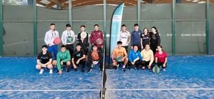 Kerman y Unai ganan el torneo interno de pádel en HUHEZI