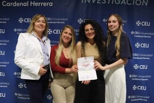 Alumnas de Enfermería del CEU Elche ganan premio por investigación en inteligencia artificial