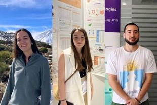 Tres jóvenes investigadores impulsan la ciencia en la Universidad de La Laguna gracias a las ayudas Juan de la Cierva