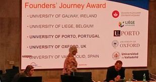 U.Porto recibe el Founders Journey Award por su compromiso con la educación continua