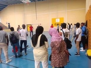 Ucodeporte abre instalaciones deportivas a más de 30 personas refugiadas en Córdoba