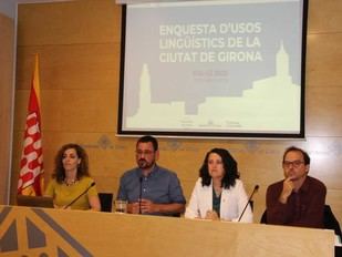 El 60,7% de los habitantes de Girona usa catalán regularmente