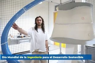 Alumno crea un innovador aerogenerador híbrido y consigue empleo en energías renovables