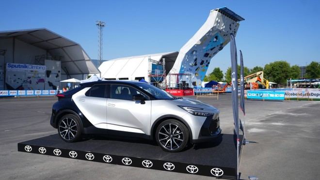 Toyota España respalda la Copa del Mundo de Escalada en Madrid 2025