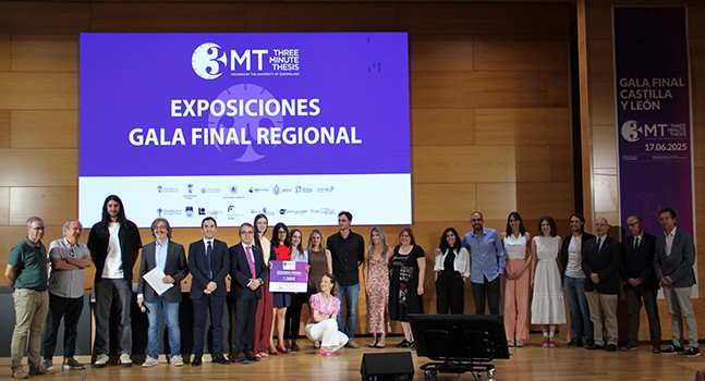 Triunfo de la Universidad de Salamanca en el concurso 3 Minutos Tesis