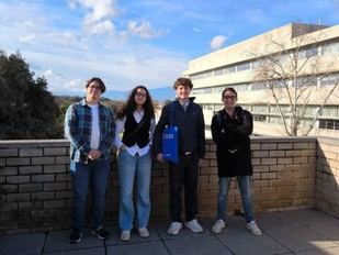 Estudiante de la UPVD refuerza la cooperación con la UdG en el marco de ACROSS