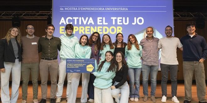 Estudiantes de UIC Barcelona ganan concurso de emprendimiento con ALSense