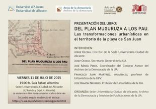 Nuevo libro de la UA sobre transformaciones urbanísticas en la playa de San Juan