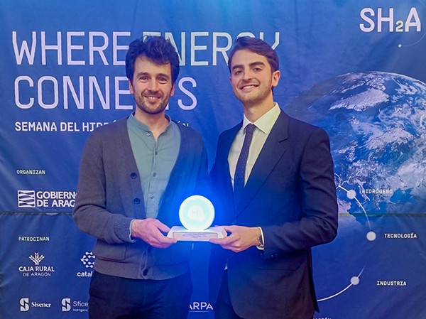 Premio para una app que evalúa la viabilidad de plantas de hidrógeno en la ETSIAE