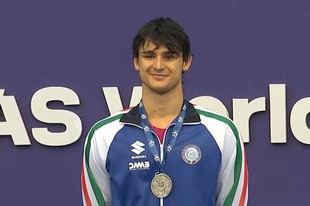 Christian Degli Esposti brilla con medalla de plata en el Mundial de natación en Corea del Sur