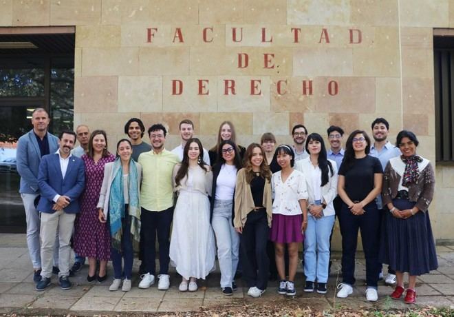 Estudiantes internacionales inician el máster en Derecho, Datos e IA en la ULE