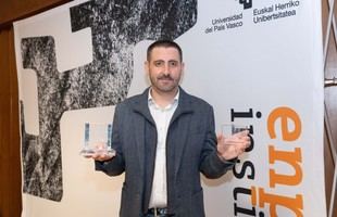 Unai Arzubiaga recibe un prestigioso premio internacional por su labor en investigación académica