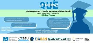 Didier Fleury, ex CEO de Carrefour y Makro, ofrecerá una conferencia en UNEATLANTICO