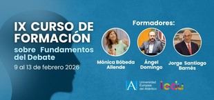 UNEATLANTICO presenta a los expertos del IX curso de debate universitario