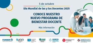 UNEATLANTICO lanza programa de bienestar docente por el Día Mundial de los Docentes