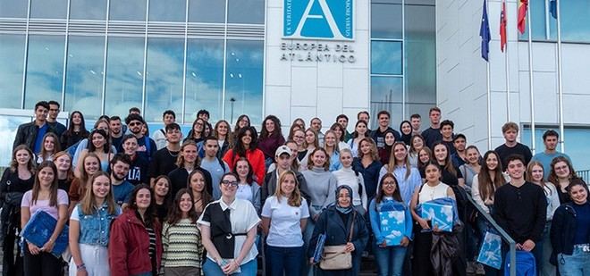 UNEATLANTICO recibe a más de cien estudiantes internacionales del programa Erasmus+