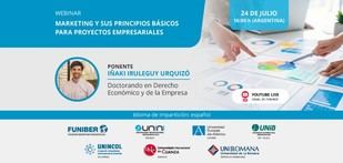 Webinar sobre marketing para emprendedores en UNEATLANTICO