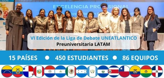 UNEATLANTICO lanza la VI Liga de Debate Preuniversitaria Panamericana