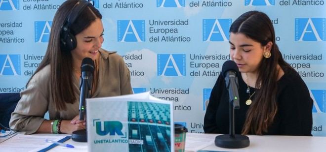 UNEATLANTICO relanza su radio universitaria con gran participación de estudiantes
