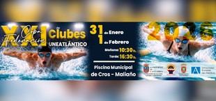UNEATLANTICO apoya la XXI Copa Federación de Clubes de Natación en Cantabria