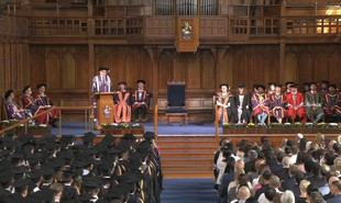 La Universidad de Manchester premia a siete líderes destacados con grados honorarios