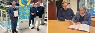 UV y CY Cergy Paris Université firman convenio de colaboración académica