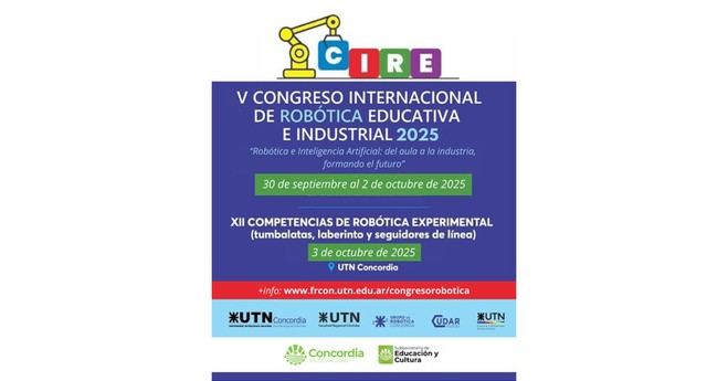 Congreso Internacional de Robótica Educativa se celebra en Concordia